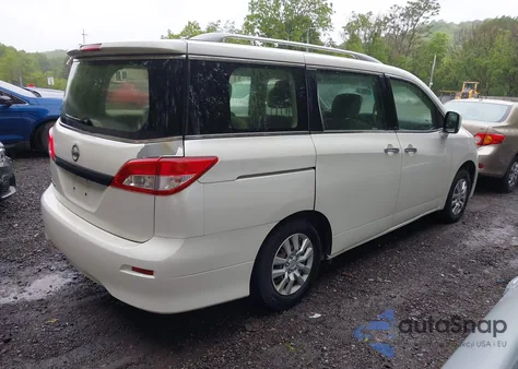 2014 Nissan Quest S from USA, damaged, VIN JN8AE2KP0E9103583